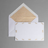 Gold Link Bordered Notecards