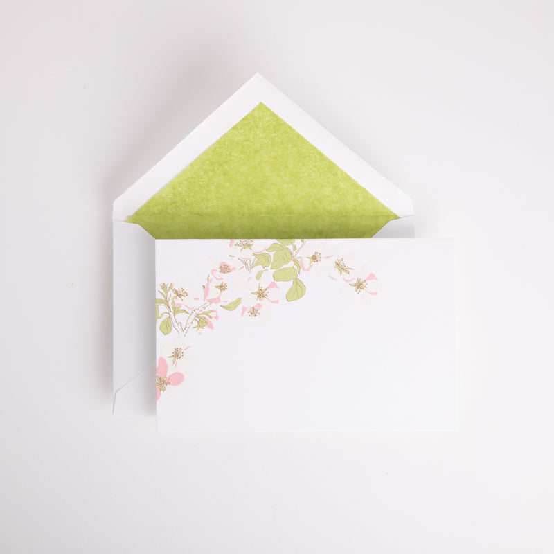 Apple Blossom Notecards