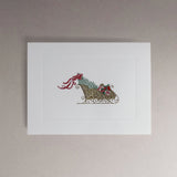 Sleigh Christmas Cards