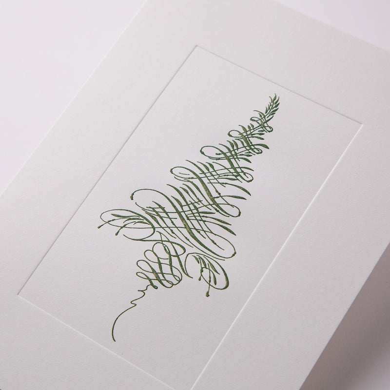 Tree Flourish Christmas Cards