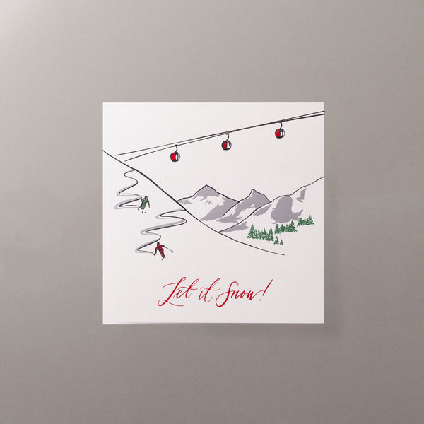 The Alps Christmas Cards Personalised