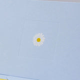 Daisy on Blue Folded Notecards