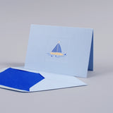 Sailboat Folded Notecards