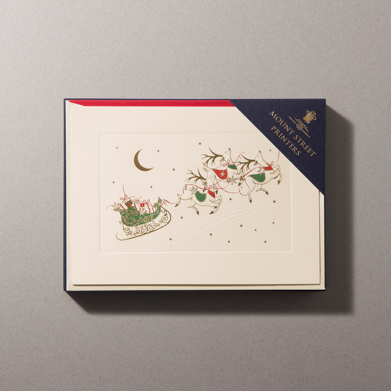 Sleigh Ride Christmas Cards