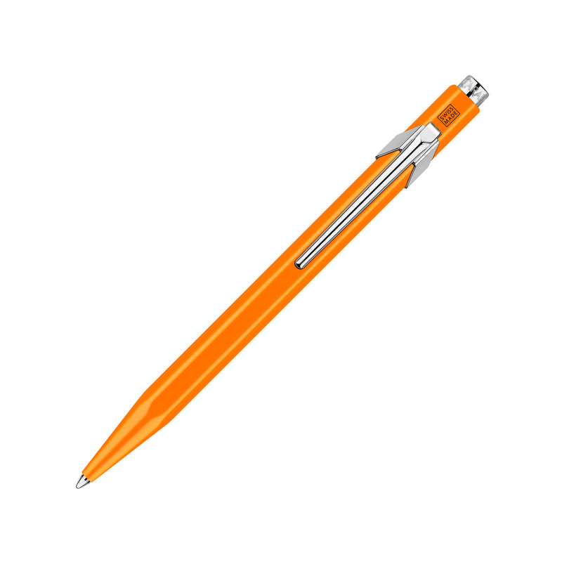 Caran d'Ache Ballpoint Pen 849 Orange Fluo With Box