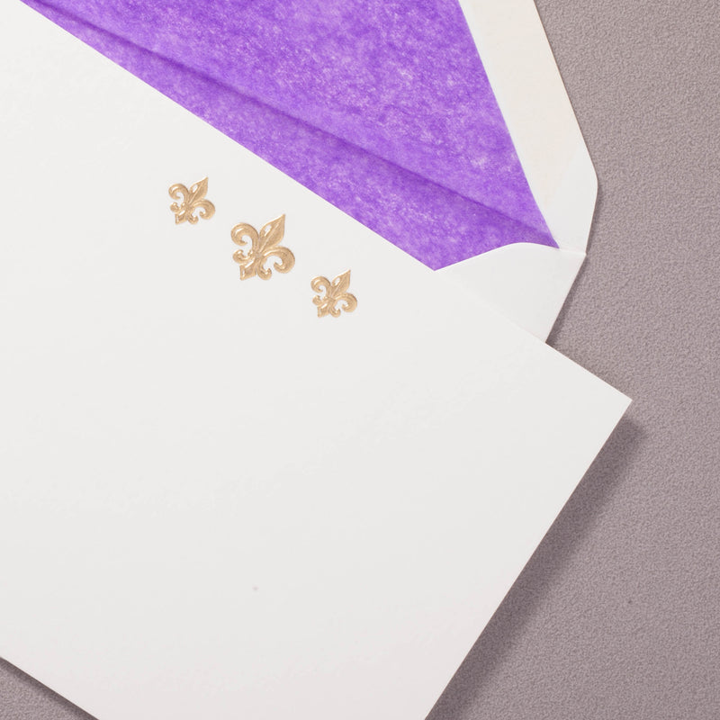 Fleur de lis Notecards