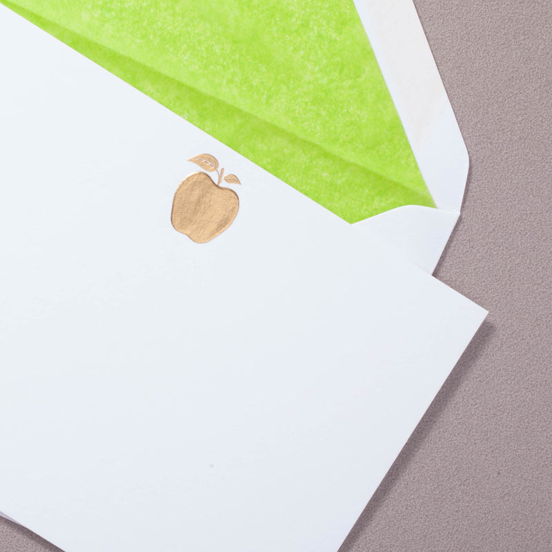 Golden Apple Notecards