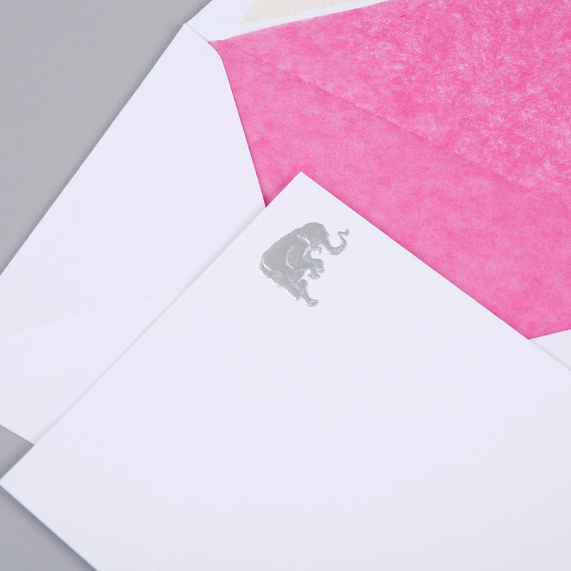 Sitting Elephant Notecards