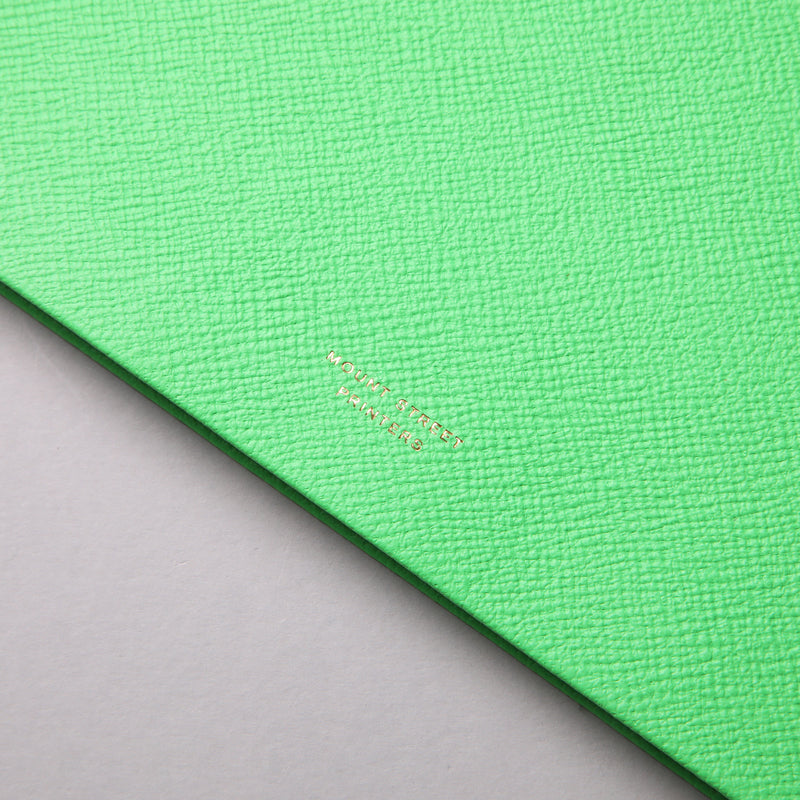 Green Leather Notebook