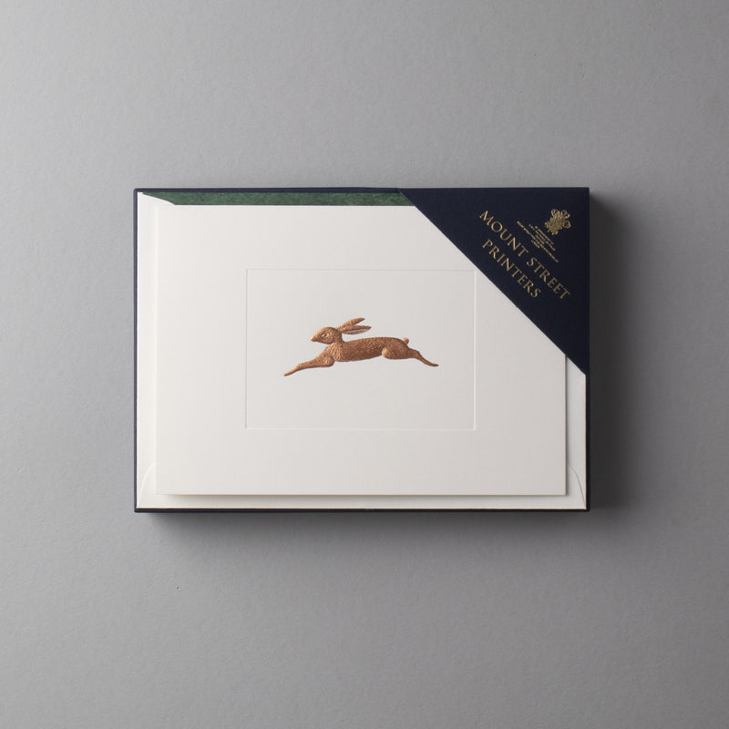 Hare Folded Notecards