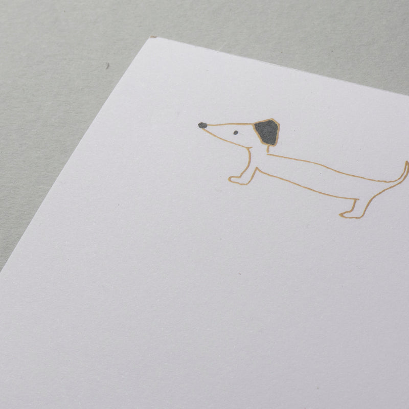 Dachshund Notepad