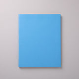 Light Blue Leather Notebook