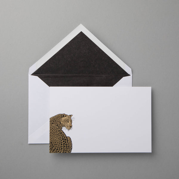 Leopard Notecards