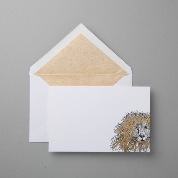 Lion Notecards