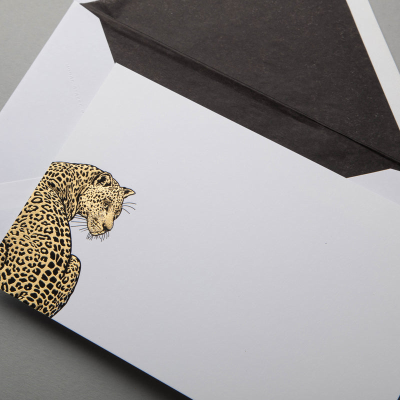 Leopard Notecards