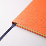 Orange Leather Notebook