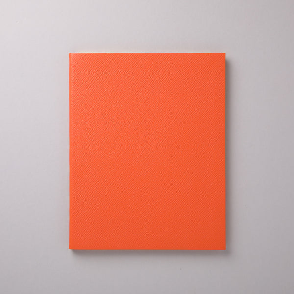 Orange Leather Notebook