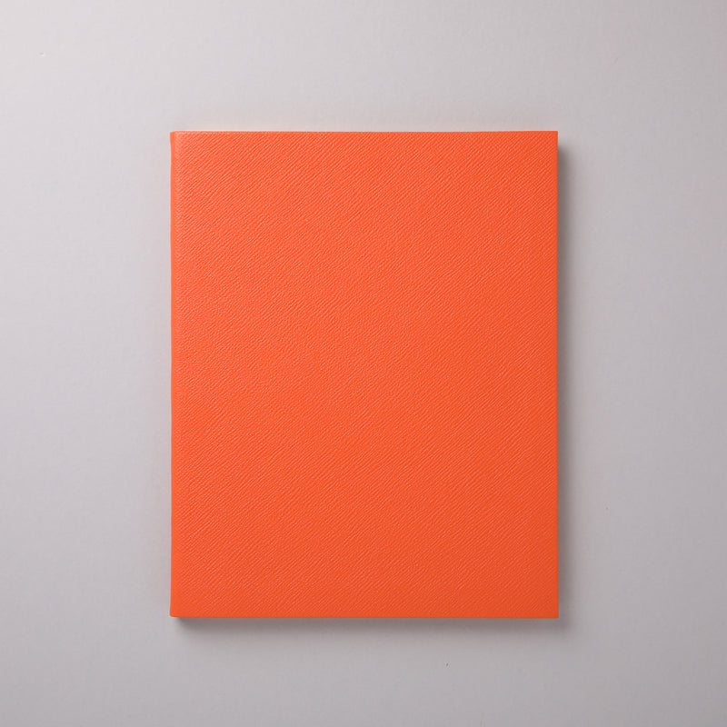 Orange Leather Notebook