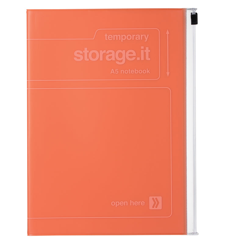 Storage.it Mark's - Notebook A5 Recycled PVC cover with zipper