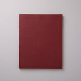 Burgundy Leather Notebook