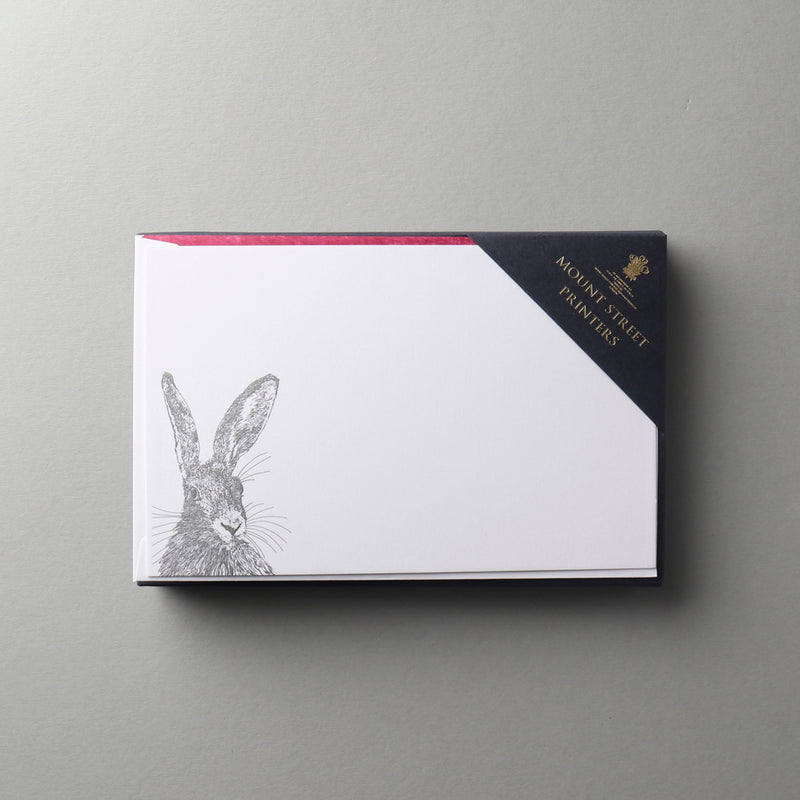 Hare Notecards