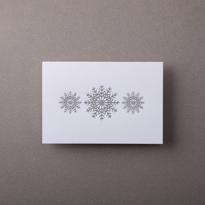 Snowflakes Gift Notecard