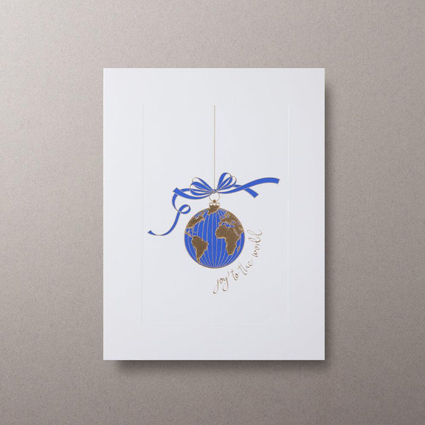 Joy to the World Christmas Cards - Personalised